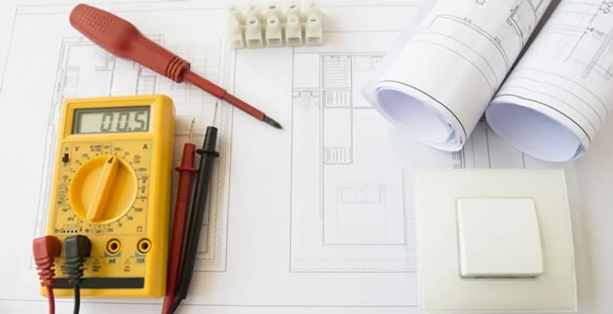 electrical service featuring diagnostic tools and electrical planning performed by certified electricians in Fresno, CA